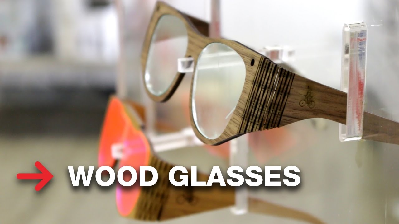 Wooden Glasses | Laser Cutting Wood | Trotec Veneer Woods