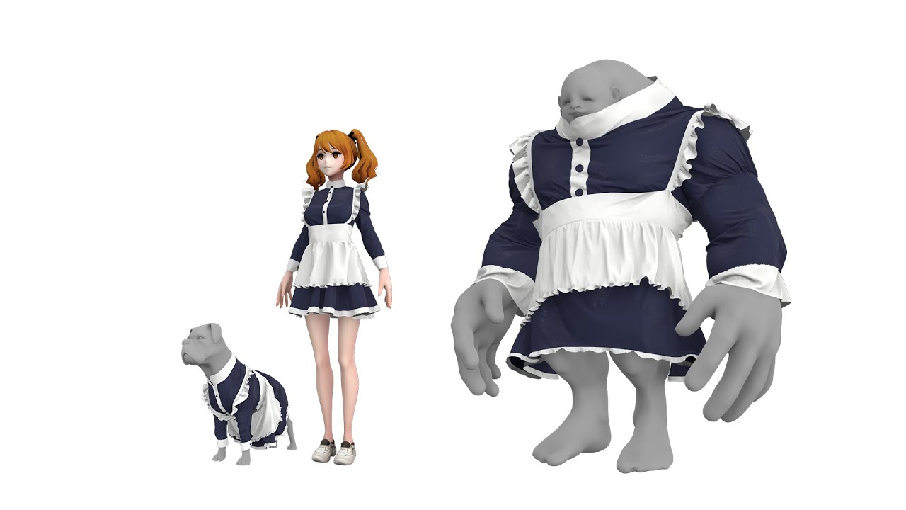 Marvelous Designer 10 New Features: Auto Fitting