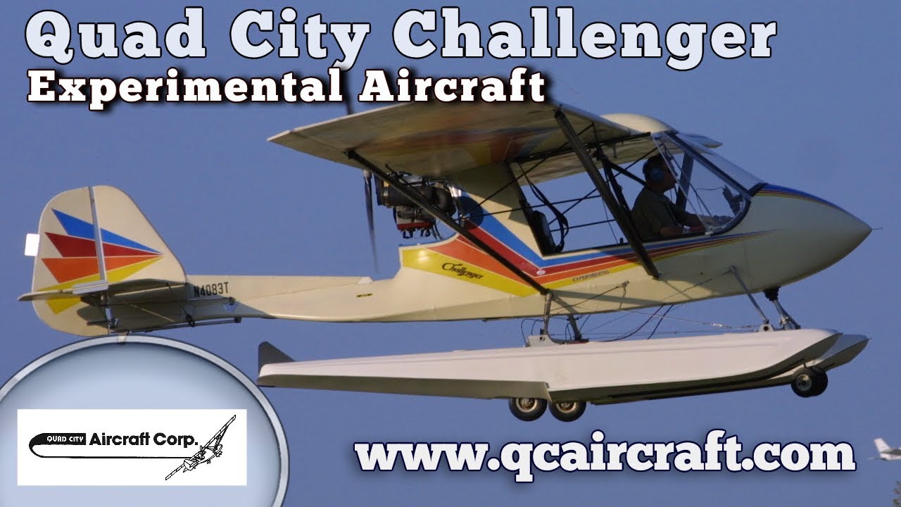 Challenger, Quad City Challenger two seat & single experimental and ultralight aircraft.