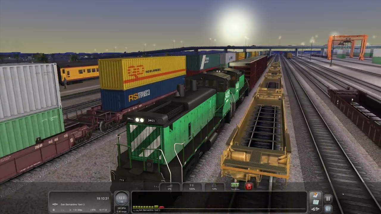 Train Simulator Classic - [EMD SW1500] - Yard Work (San Bernardino) Part 1 - 4K UHD