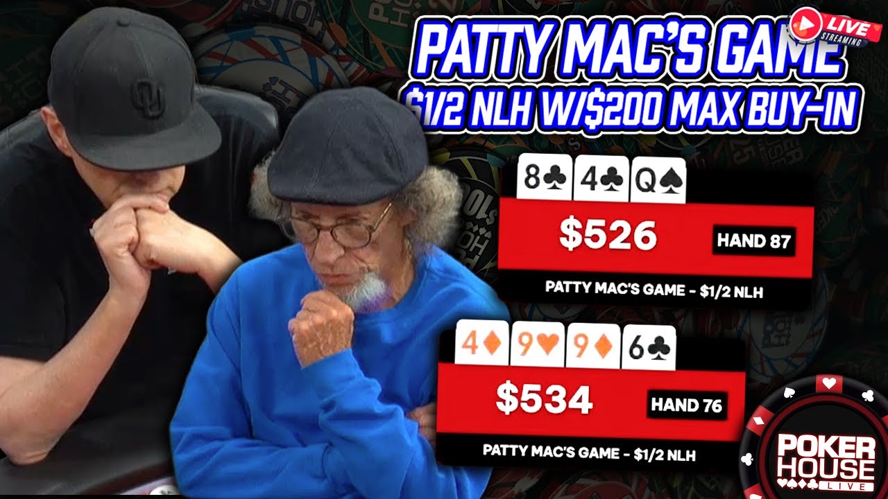 $1/2 NLH - PATTY MAC's GAME | PHFW LIVE