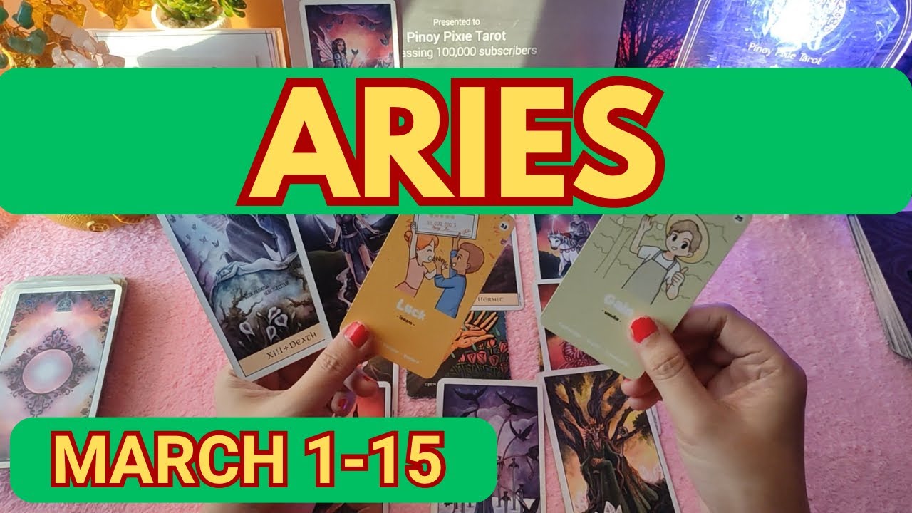 Aries - OMGEE! MGA OPPORTUNITIES SA LABAS 🙏🏻 - 1st Half March 2026 Tagalog Tarot Reading