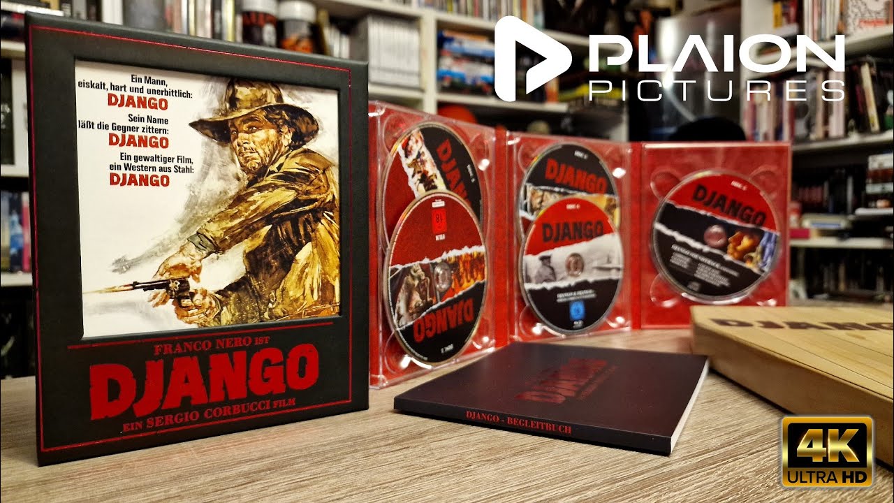 Sergio Corbucci's DJANGO 4K UHD/Blu-ray/CD | Plaion Pictures Exclusive | Franco Nero DAS ORIGINAL!