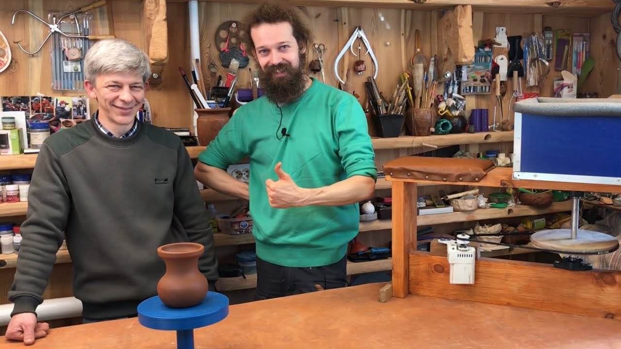 🍯 Гончарный Круг за 3 тысячи рублей от дяди Васи Гончарная школа Волшебство керамики