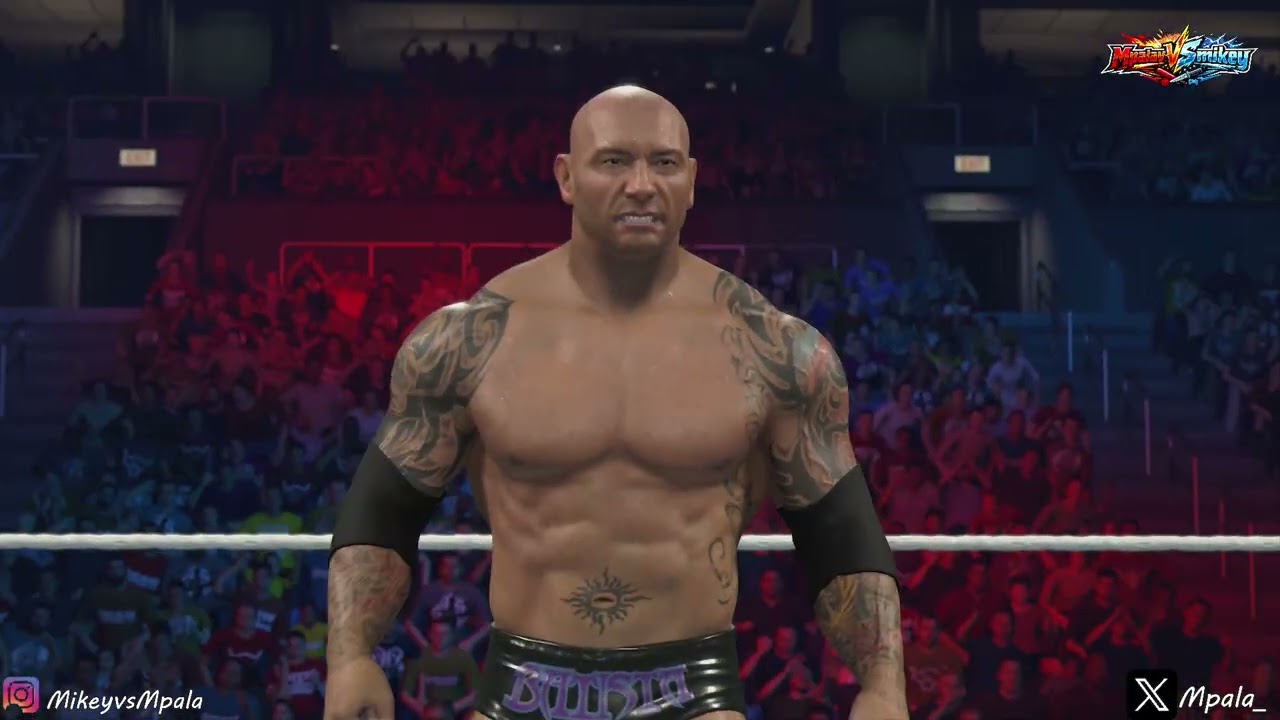 WWE 2K26 - Batista vs RVD vs Rey Mysterio