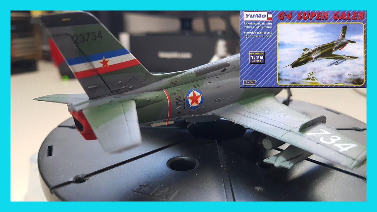 Let's Build a Thing: YUMO G-4 Super Galeb 1:72