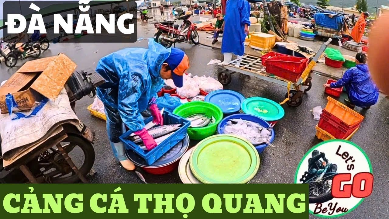 Cận Cảnh Cảng Cá Thọ Quang Đà Nẵng lúc 1h Sáng - Beyouvlog