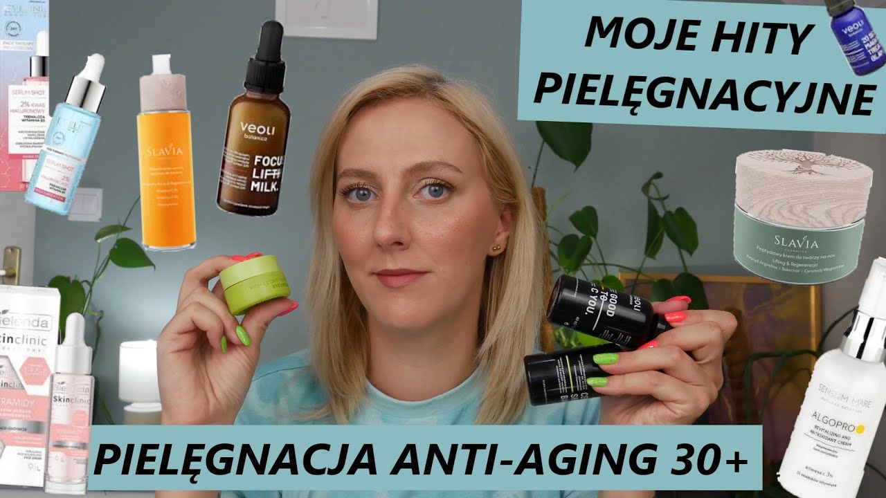 PIELĘGNACJA ANTI-AGING 30+💧 WITAMINA C | PEPTYDY | CERAMIDY | BAKUCHIOL | MOJE HITY🥰