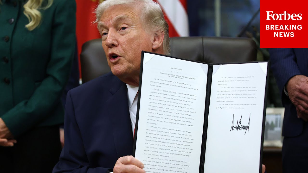 BREAKING: President Trump Signs Executive Order To Establish ‘Great American Recovery Initiative’