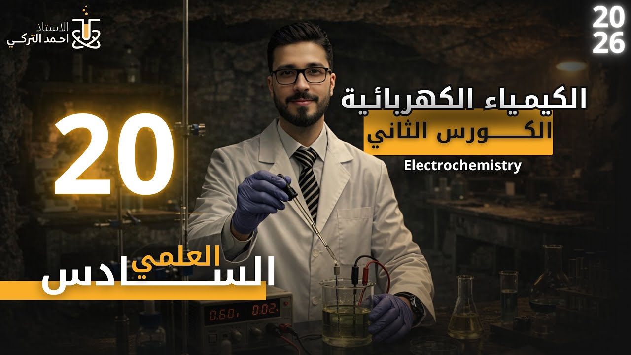 كيمياء السادس العلمي | المحاضرة عشرون | الفصل الرابع | الأستاذ أحمد تركي
