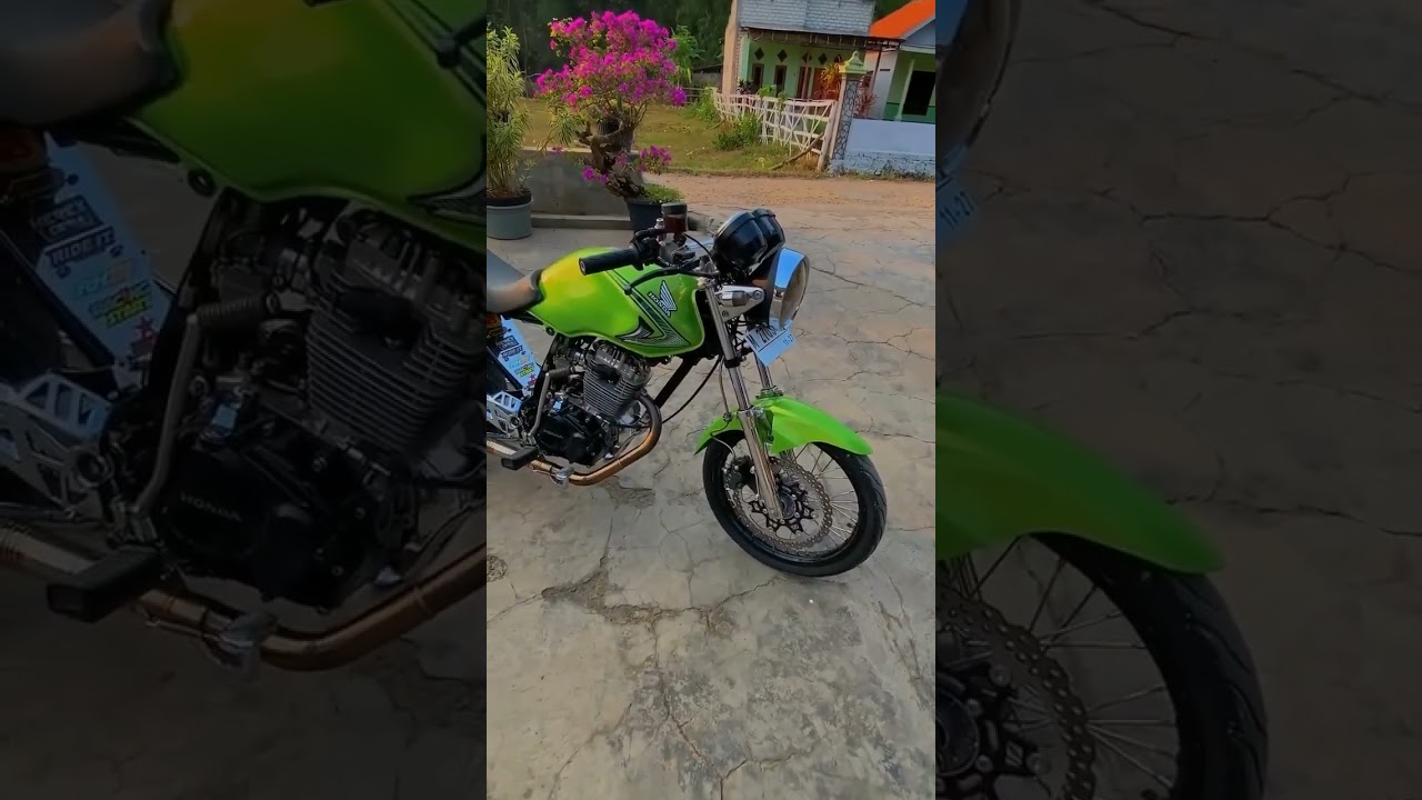Manis itu warnah cerah‼️Review modifikasi Megapro Primus Hijau Stabilo
