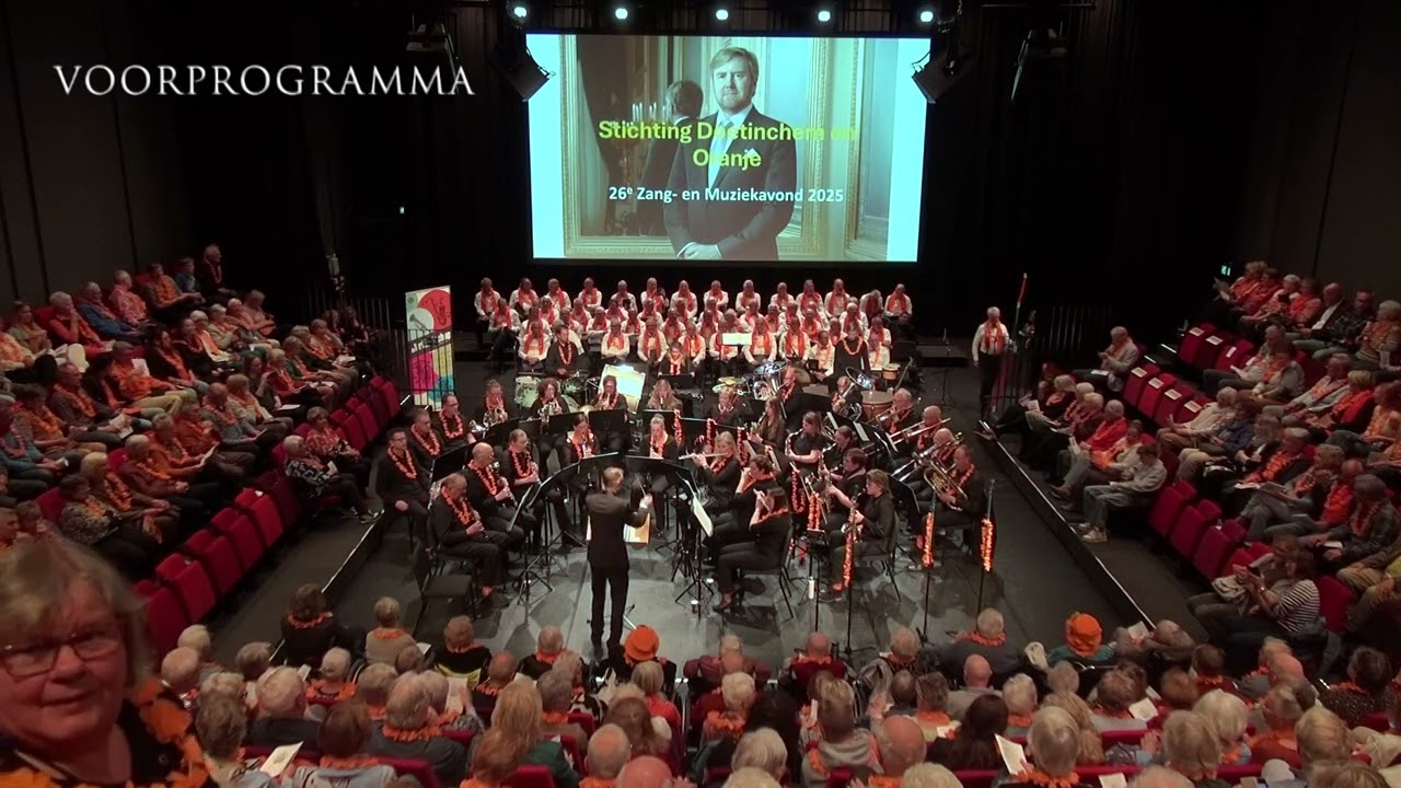 Zang- en muziekavond - Koningsdag 2025 - Stichting Doetinchem en Oranje