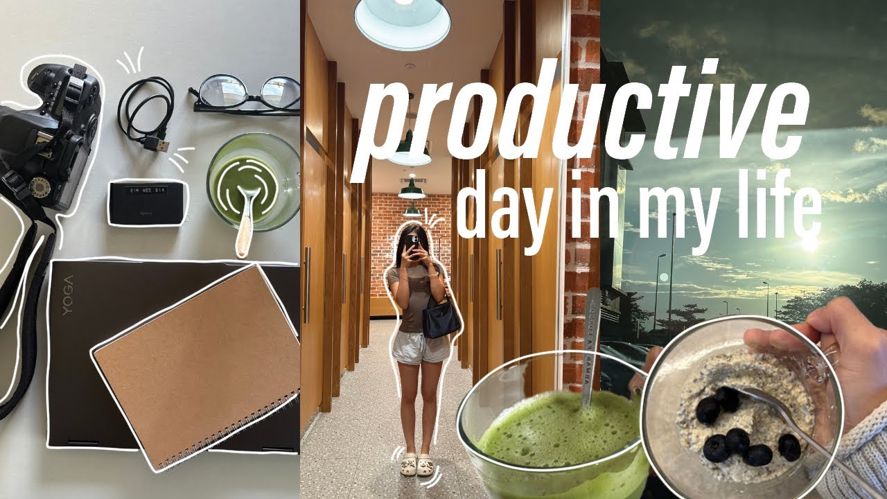 UNI DIARIES 🎥 7AM productive day in my life: working part-time, photography class & slice of life
