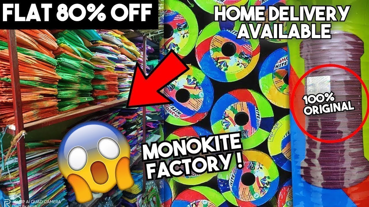 My Cheapest Kite Shopping 😍 | Kite Manjha Shopping 2024 [Exploring - Manjha,Kite,Saddi,Chakkri]
