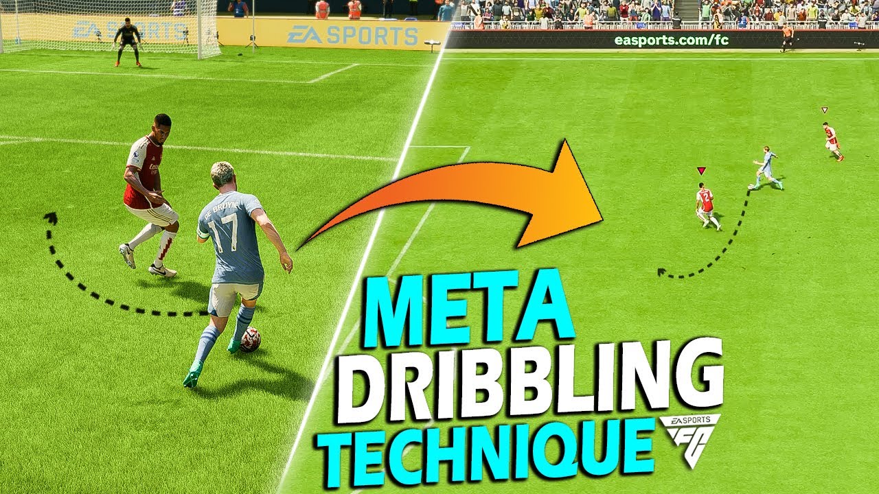 This NEW DRIBBLING TECHNIQUE is OVERPOWERED in EA FC 24!