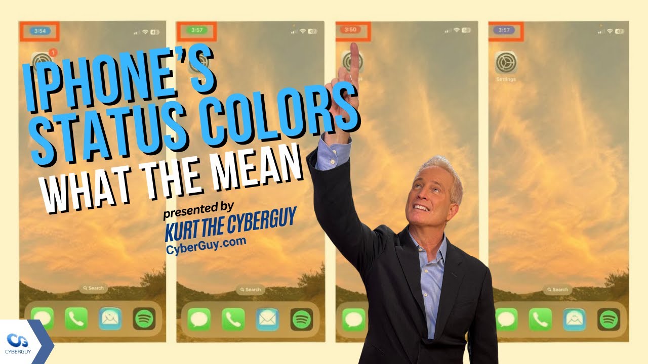 The secret meaning of your iPhone clock&rsquo;s 4 colors | Kurt the CyberGuy