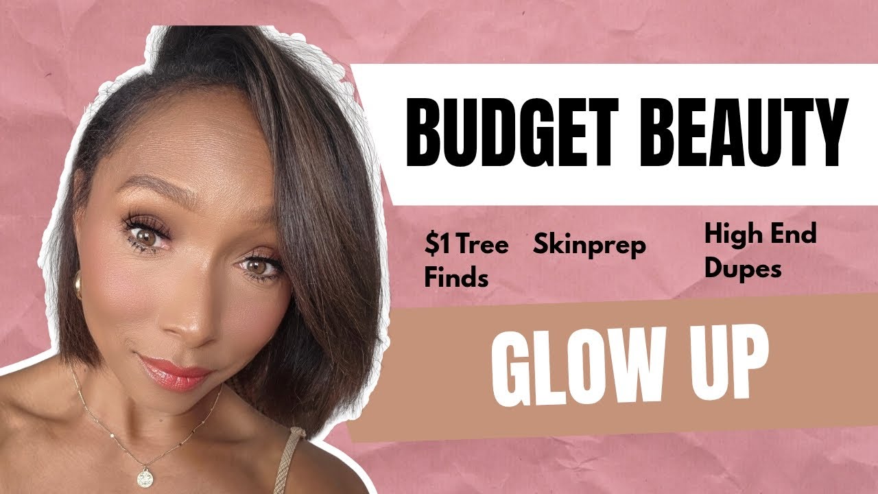 Budget Beauty Glow Up| Replacing My High End Makeup With Dollar Finds| Active Core Liquid Essence