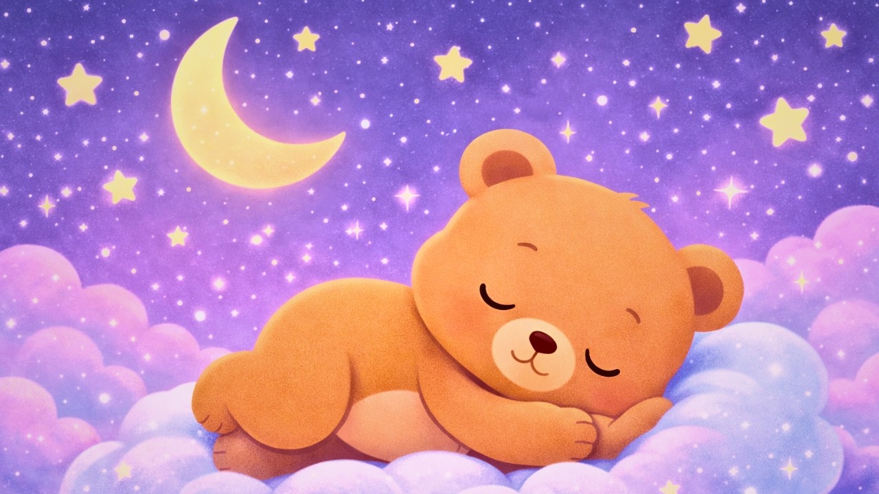 Baby Sleep Instantly 🌙 Fall Asleep in 3 Minutes | 3 Hours Deep Sleep Lullaby by Osito Lino