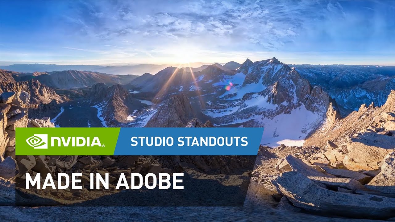 Made in Adobe - Inspiring Art from Artists Around the World | NVIDIA Studio Standouts