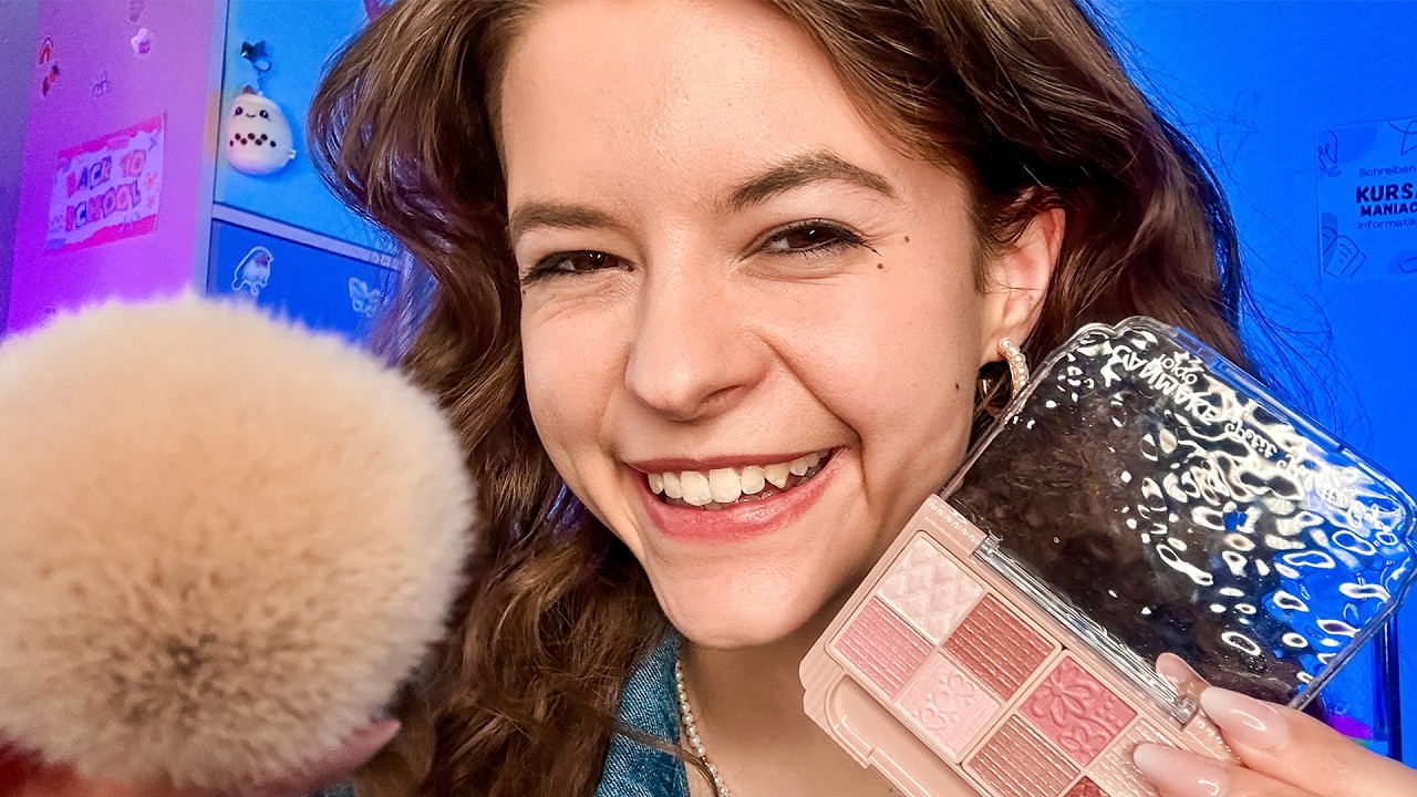 ASMR - BESTE FREUNDIN schminkt Dich im Unterricht 💋