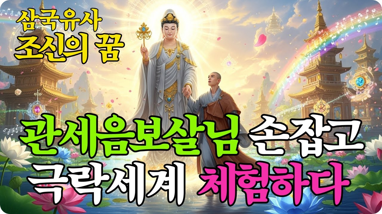 삼국유사 조신의 꿈. 관세음보살님 손잡고 극락세계 체험하다.