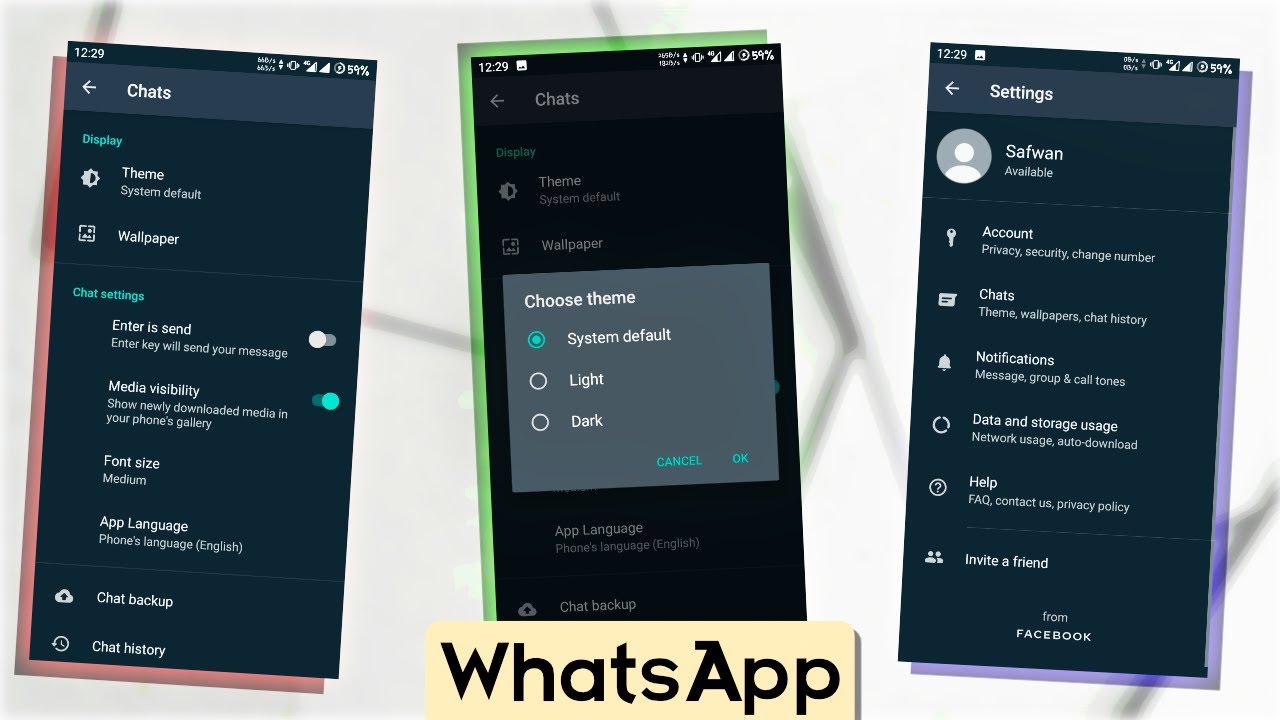 How to enable DARK MODE in WhatsApp/WhatsApp Business- Official Dark Mode