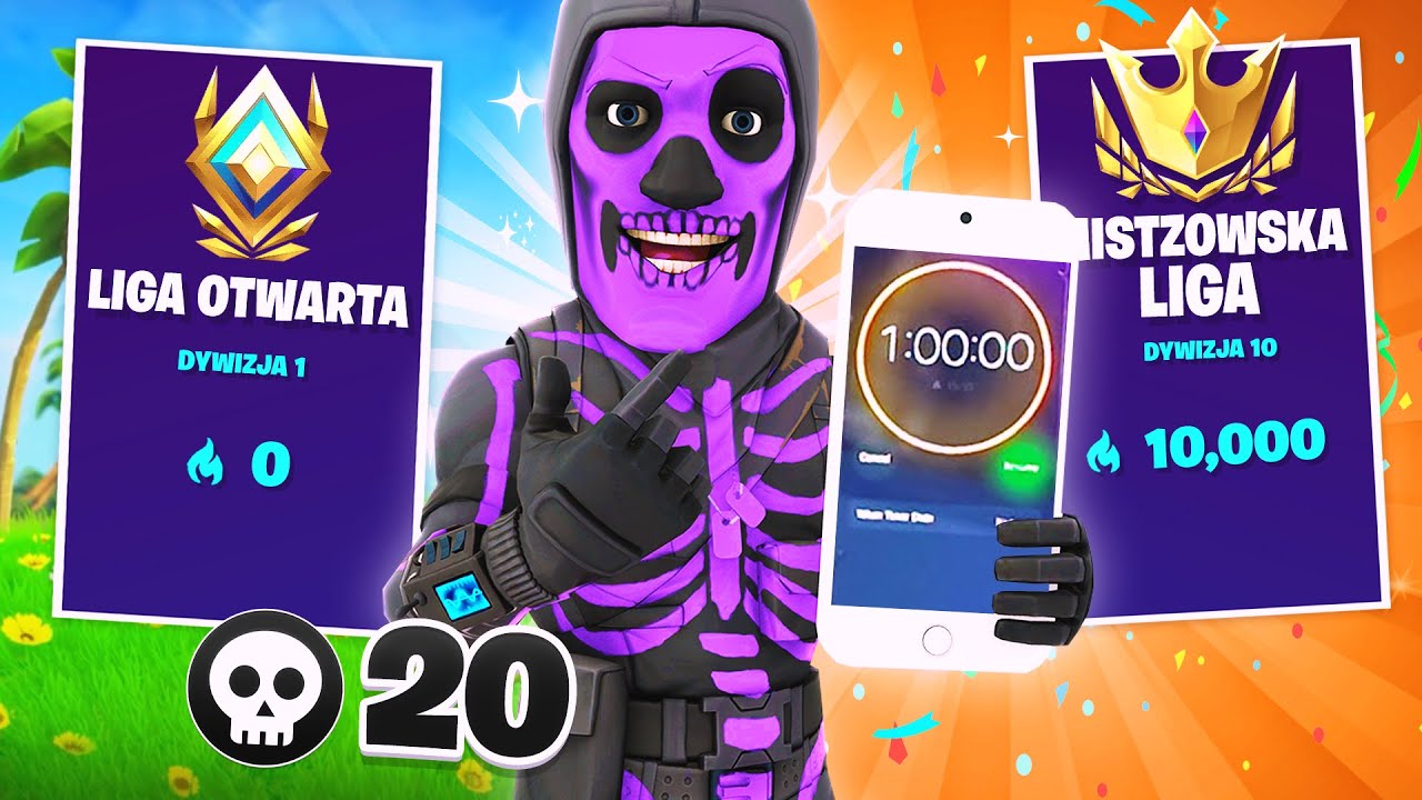 Ile PUNKT&Oacute;W wbiję w 1H w Fortnite 🏆 (SEZON 8!)
