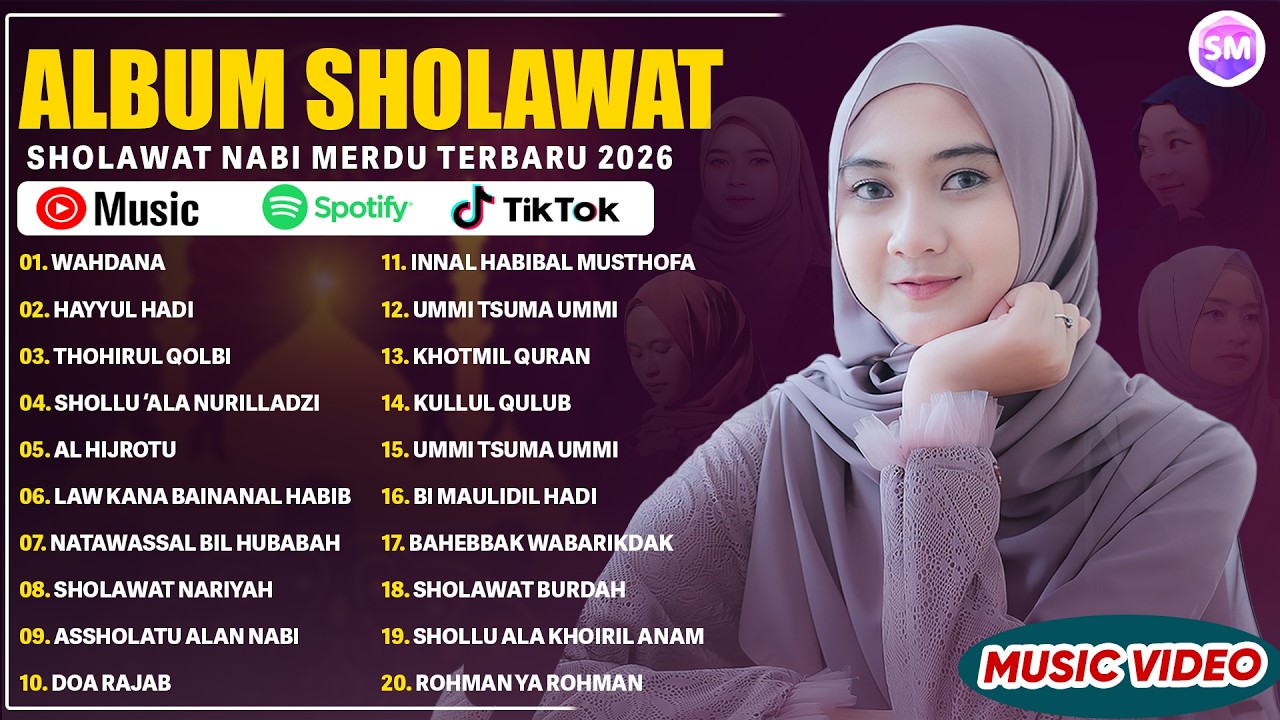 WAHDANA - ALFINA NINDIYANI FULL ALBUM SHOLAWAT 2025 | HAYYUL HADI | SHOLAWAT NABI MERDU TERBARU 2025