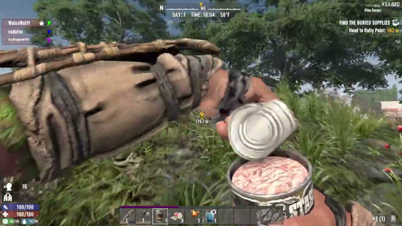7 Day's To Die Round one