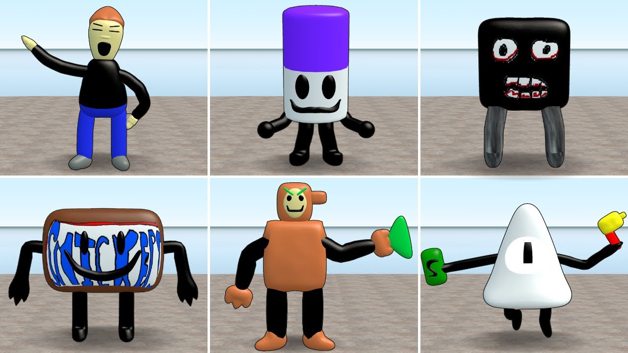 NEW RANDOM 3D SANIC CLONES MEMES IN Garry's Mod