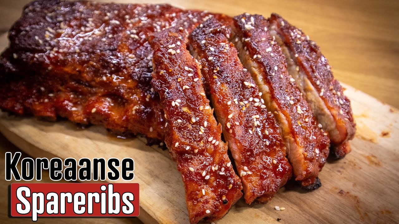 KOREAANSE SPARERIBS - St. Louis Style spareribs met Koreaanse BBQ twist!