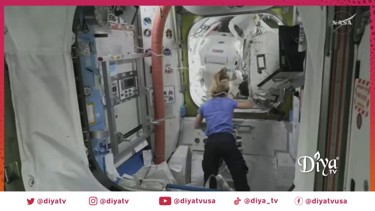 NASA U.S. Spacewalk 94 First Spacewalk for Chris Williams