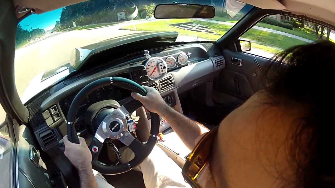 408 Stroker Fox Body Mustang WOT blast and drive along