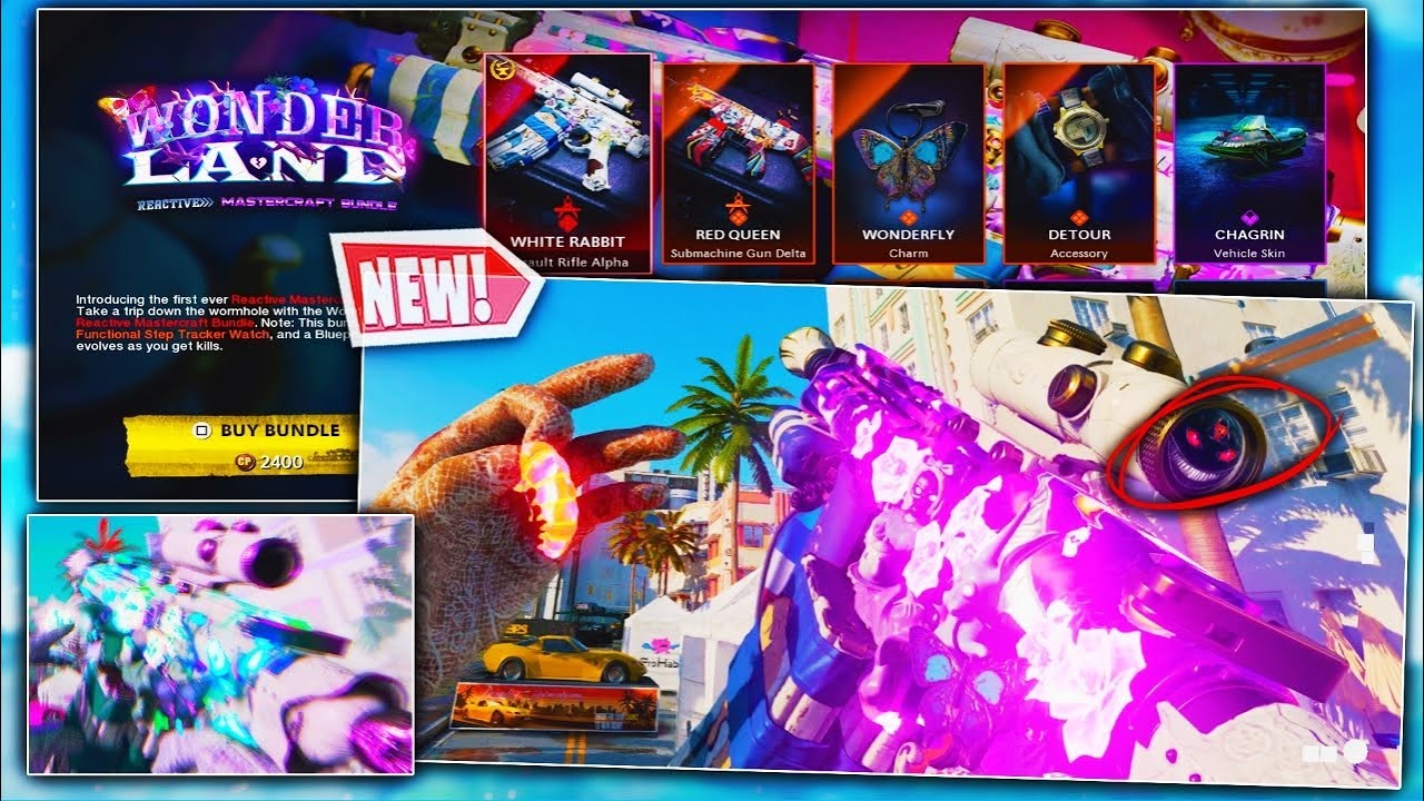 the NEW WONDER LAND REACTIVE MASTERCRAFT BUNDLE in COLD WAR & WARZONE! (