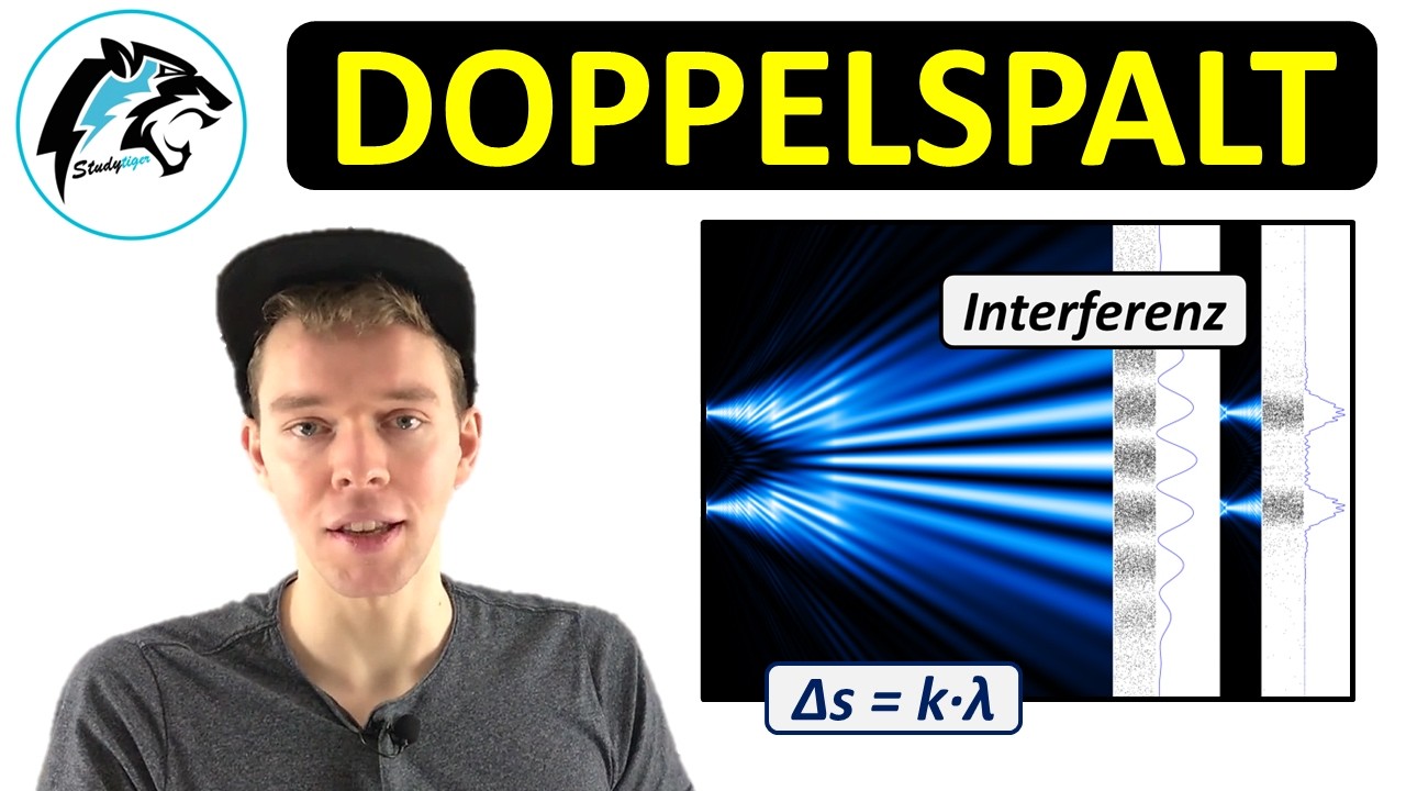 DOPPELSPALT (mit Interferenzmuster) | Physik Tutorial