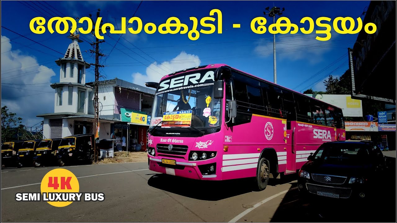Thopramkudy to Kottayam Bus Journey Via Kattappana | Sera Travels | Yathra Visheshangal