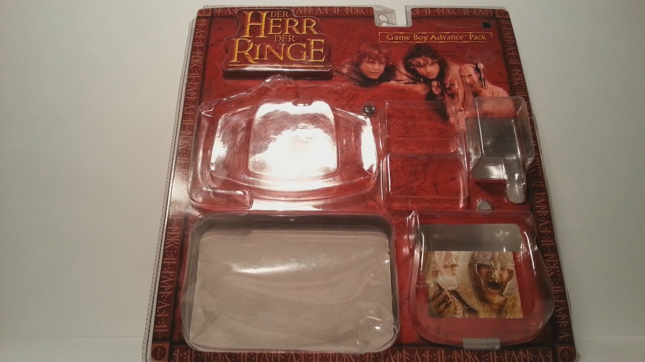 Unboxing/Rozpakowanie GameBoy Advance Pack - Lord of The Rings (GBA)