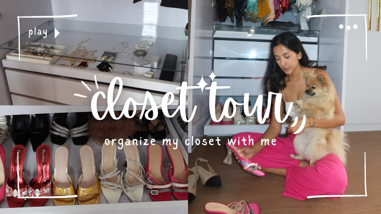 My Pinterest inspired closet: Designing, Building, and Organizing | Chaotic vlog