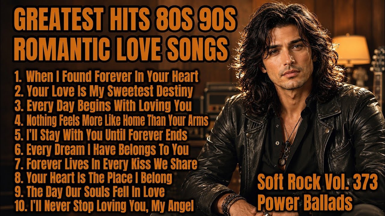 💖 Greatest Hits Romantic Love Songs 💖 - Love Songs 80s 90s - Soft Rock 70's 80's 90's - Vol. 373