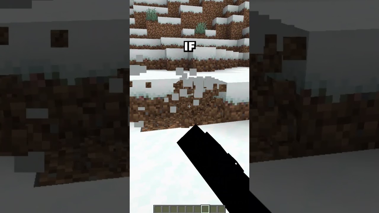 Snow Layers in Minecraft Bedrock Edition vs Java