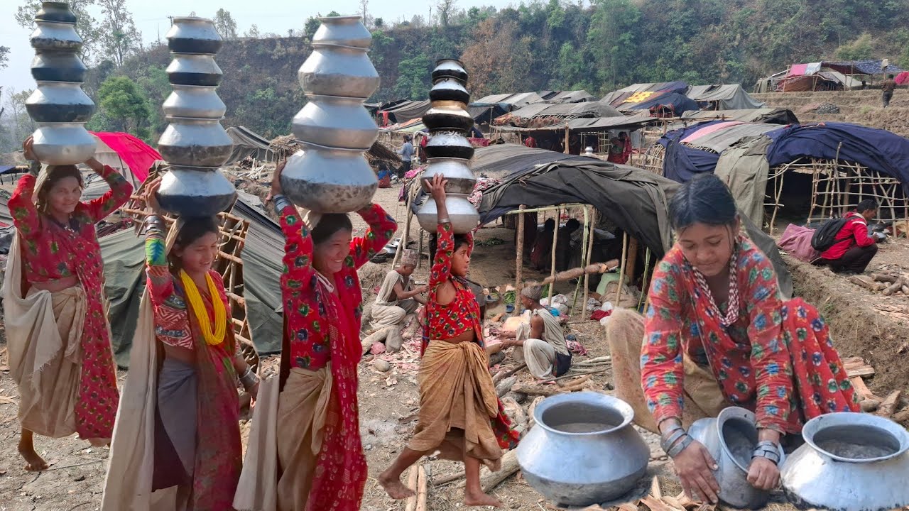 Nepal's Last Nomad :  The Raute Tribe || Chapter -4 || Primitive Rural Village ||