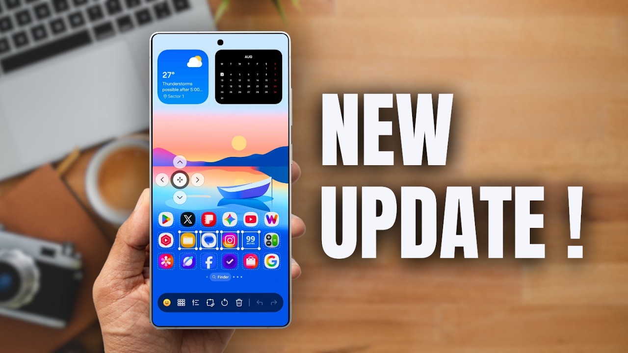 New Update for Samsung Galaxy Phones ! Brand New Home UP is Here