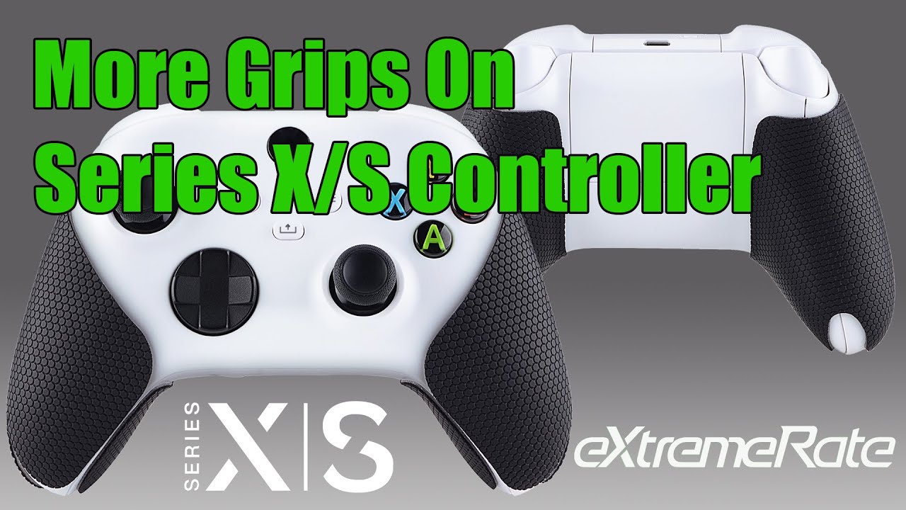 How to Apply PlayVital Xbox Series X/S Controller Grip Sticker - eXtremeRate