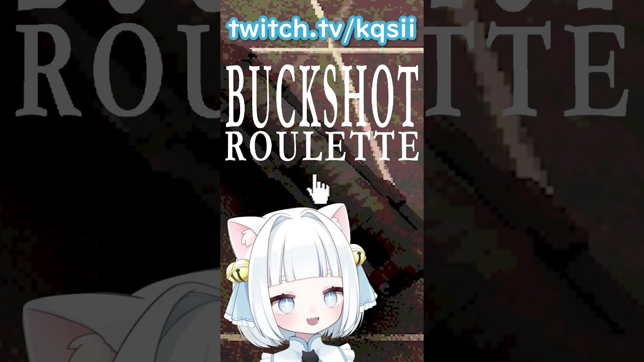 Kasii turns evil playing Buckshot Roulette #jpvtuber #vtuber #vtuberen #vtuberclips #モスバーガー