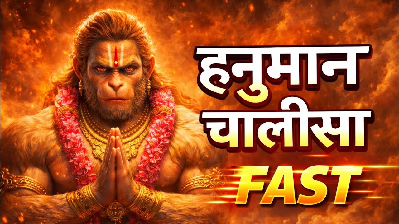 Hanuman Chalisa🚩| Fast| हनुमान चालीसा फास्ट🚩| जय श्रीराम🙏जय श्री बजरंगबली🙏 #hanumanchalisa #trending