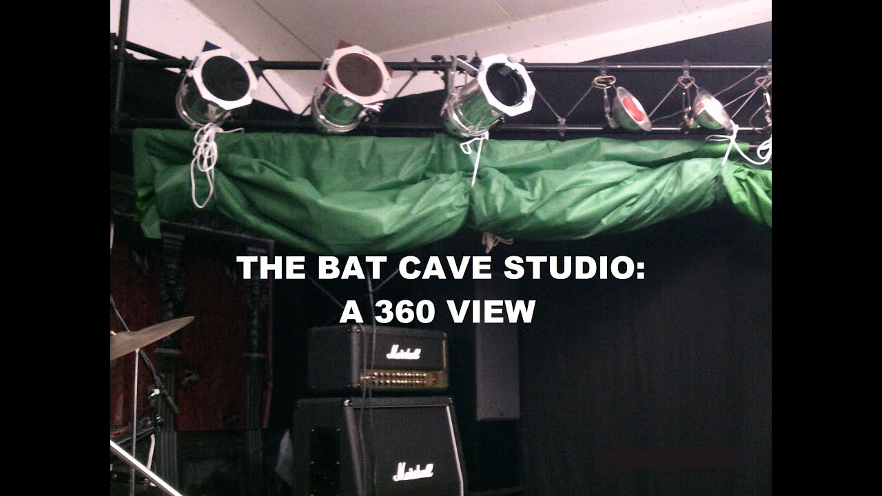 the Bat Cave studio: a 360 view