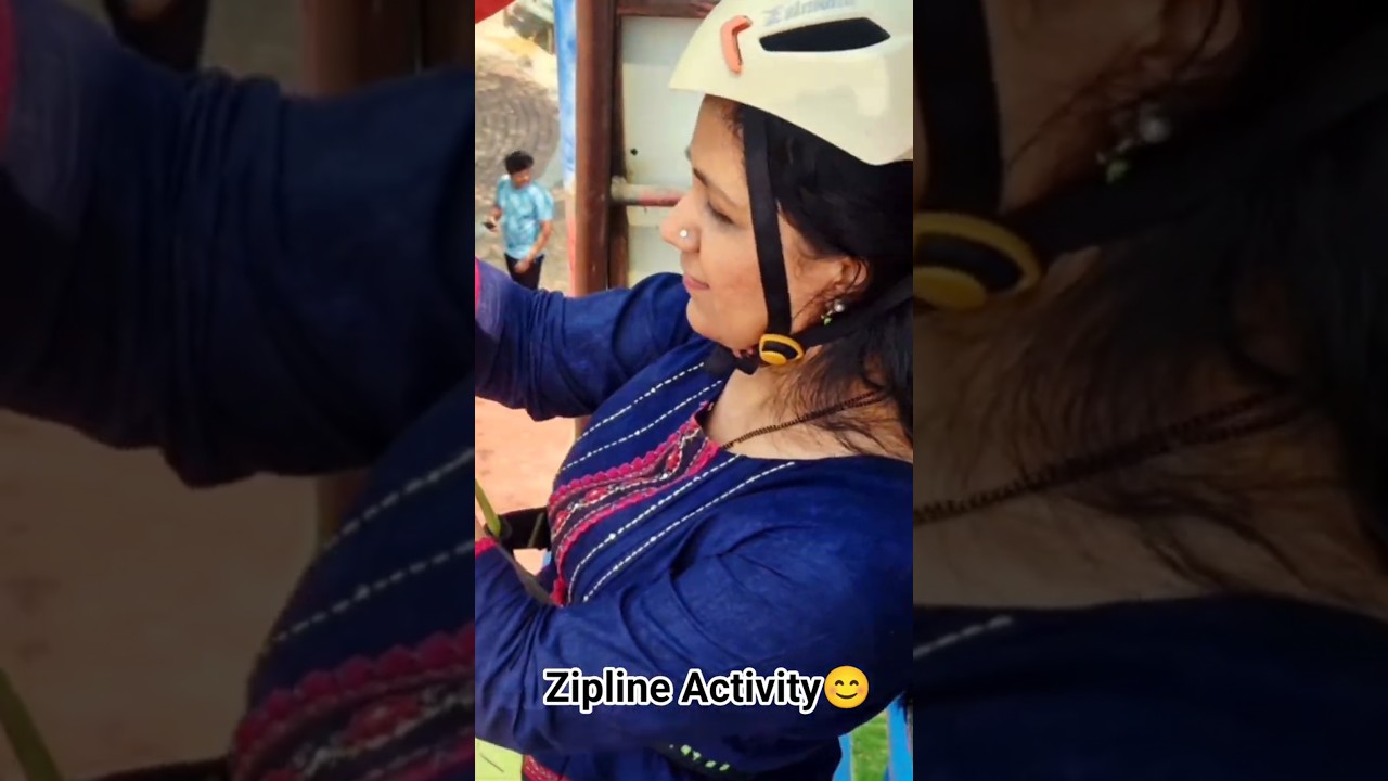 My First Zipline Experience 🔥#viralvideo #shortsfeed #shorts #ytshorts