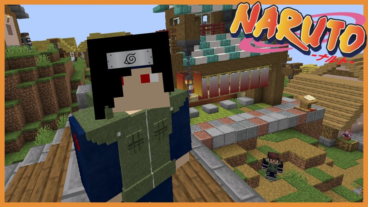 A NEW NARUTO MOD SERVER! Minecraft Naruto Mod Episode 1