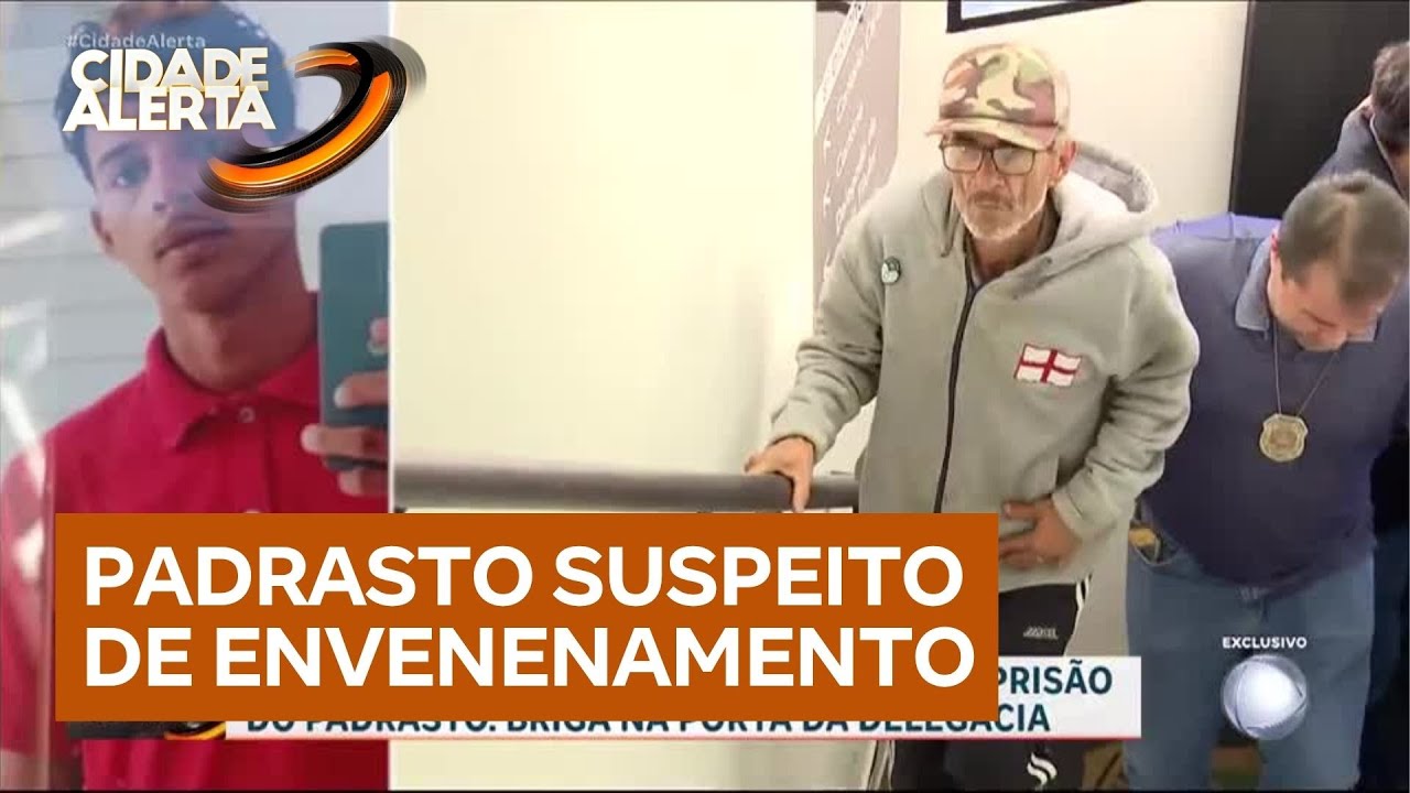 Briga na delegacia: padrasto é suspeito de envenenar bolinho de mandioca entregue a adolescente