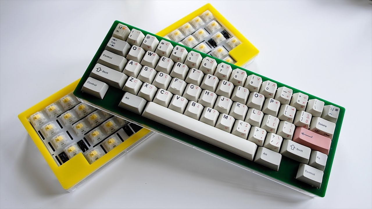Building a DIY, O-Ring 60% Keyboard out of Acrylic